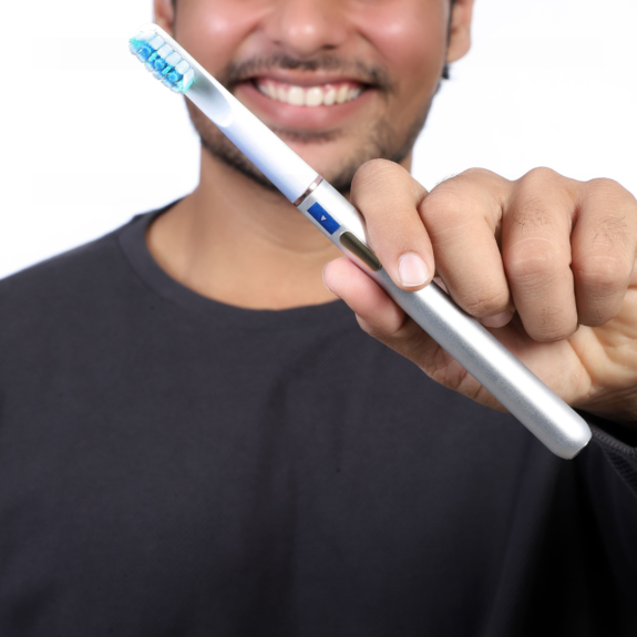 O'Range Smart Sonic Toothbrush (Metallic Silver) - Image 6