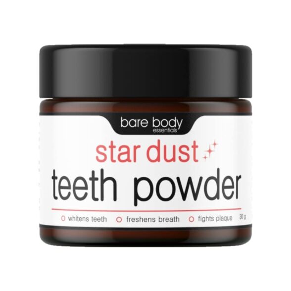 Bare Body Essentials Star Dust Teeth Whitening Powder, 30gm