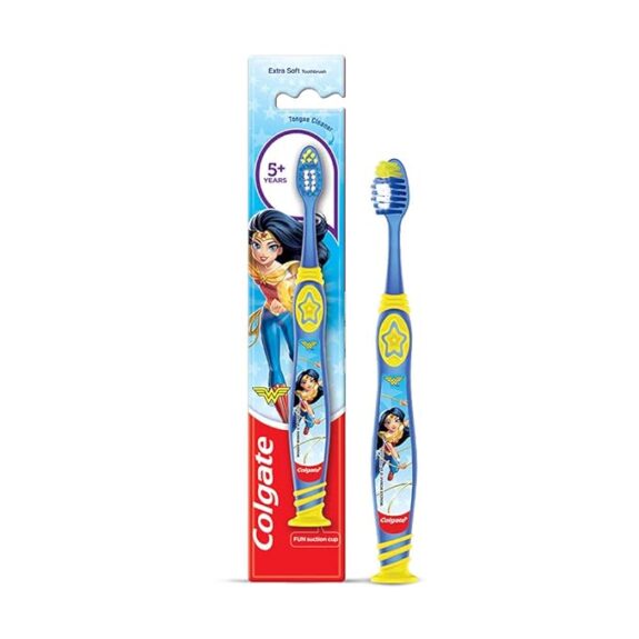 Colgate Kids Wonder Woman Extra- Soft Toothbrush (5+ Years) (pack of 3) - Image 9