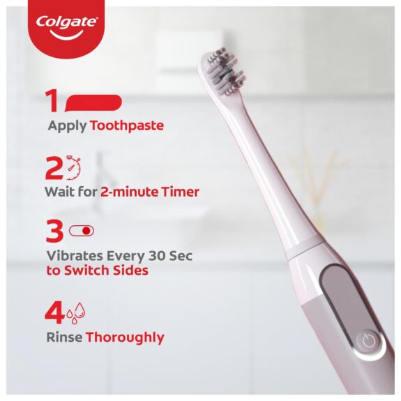 Colgate ProClinical 500R Sensitive Battery Powered automatic Toothbrush for adults - Image 2