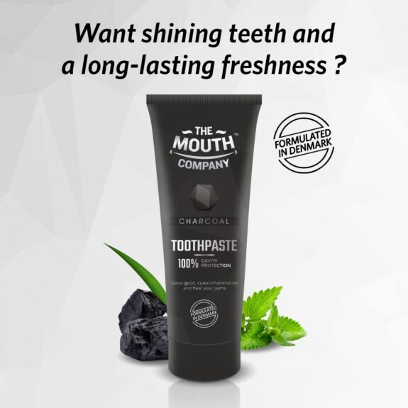 The Mouth Company Deep Cleansing Charcoal Toothpaste 75g - Image 2