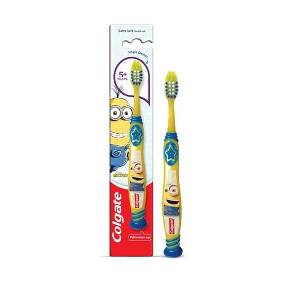 Colgate Kids Minions Extra- Soft Toothbrush (5+ Years) (pack of 3) - Image 5