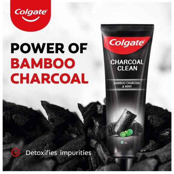 Colgate Charcoal Clean 240g (120g x 2, Pack of 2) - Image 3