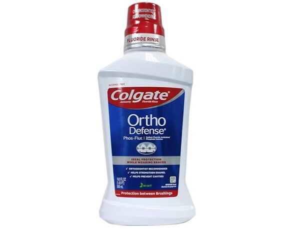 Colgate Phos-Flur Anti-Cavity Fluoride Rinse Mint 500ml (pack of 1)