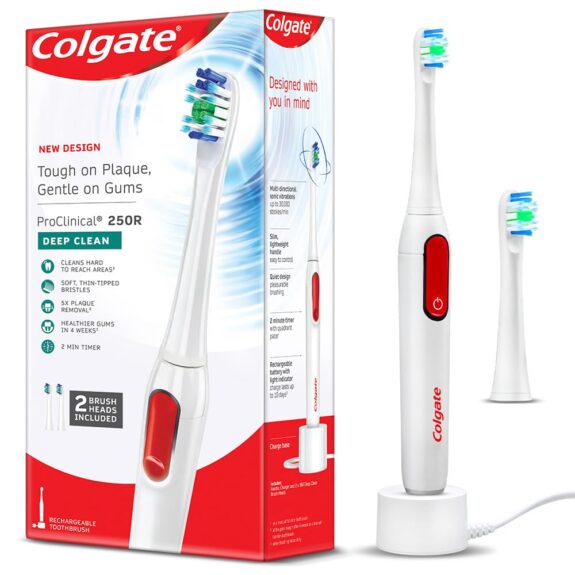 Colgate Proclinical 250R Deep Clean Rechargeable Sonic Toothbrush for adults