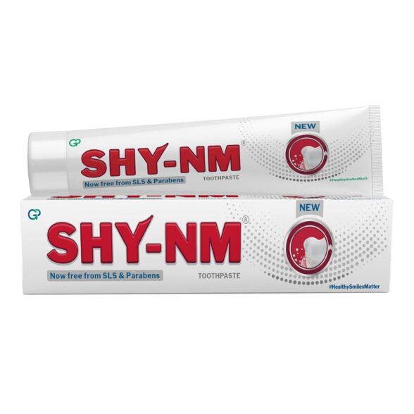 SHY-NM Toothpaste 50 g - (Pack of 2) | SLS free, Parabens free and Vegan friendly,Oral care