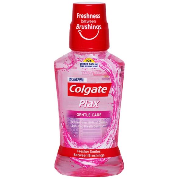 Colgate Plax Mouthwash - 250ml (Gentle Care) (Pack of 2) - Image 2