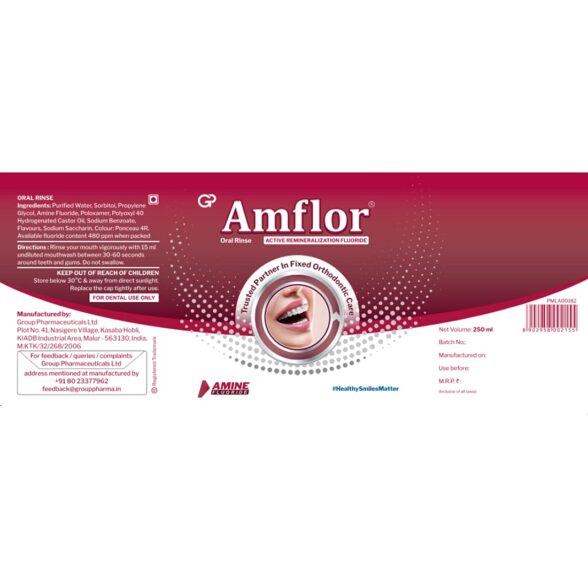 AMFLOR Mouthwash - 250ml - Image 2