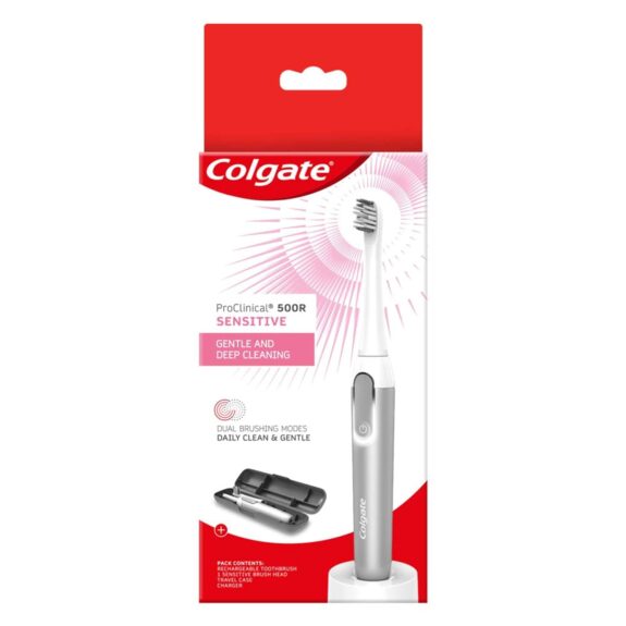 Colgate ProClinical 500R Sensitive Battery Powered automatic Toothbrush for adults - Image 6