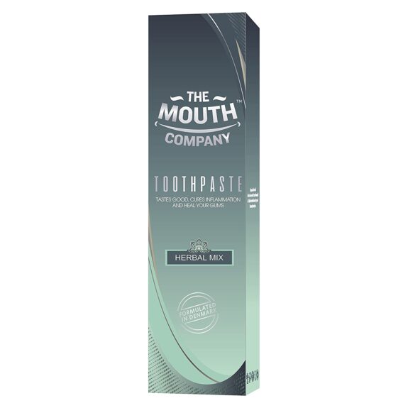 The Mouth Company Classic Herbal Mix Toothpaste 75g - Image 6