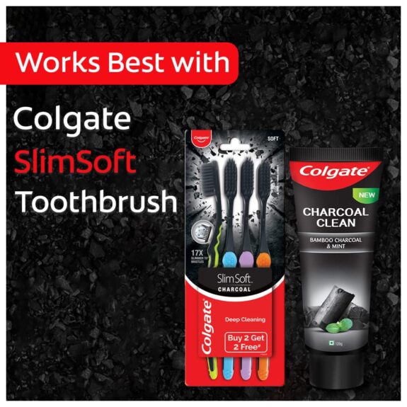 Colgate Charcoal Clean 240g (120g x 2, Pack of 2) - Image 4