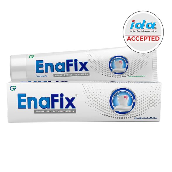 Enafix Anti Cavity Toothpaste Pack of 1 | 70g per pack | Fluoride Free Toothpaste with Calcium and Phosphate for Enamel Remineralisation and Fighting Tooth Decay,Oral Care - Image 3