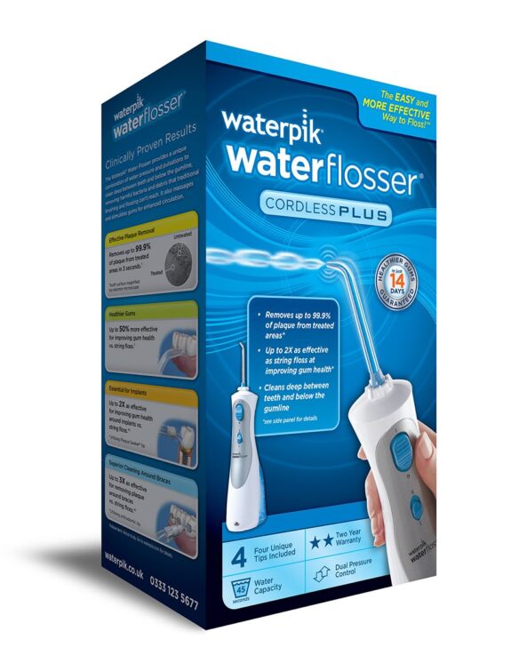 Waterpik Cordless Plus Dental Water Jet Irrigator Flosser Wp450 - Image 9