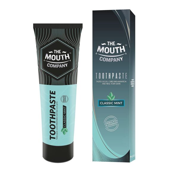 The Mouth Company Refreshing Classic Mint Toothpaste 100g - Pack of 2 - Image 5