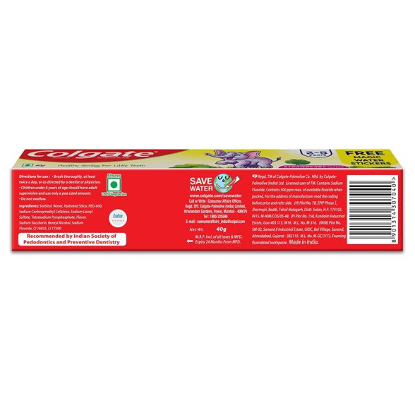 Colgate Kids 40g Toothpaste, Cavity Protection - Image 2