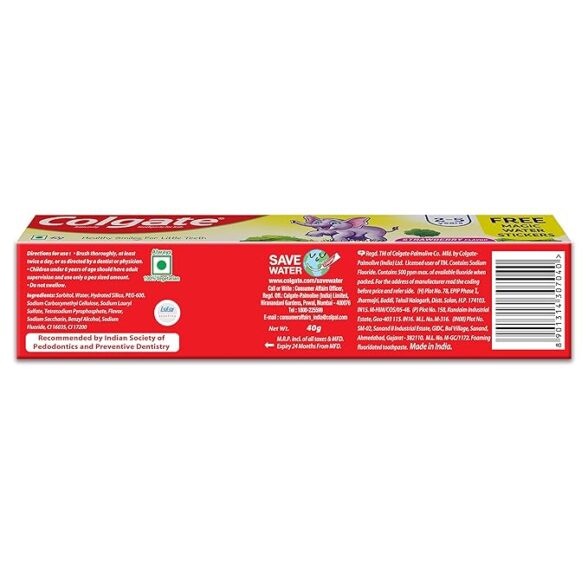 Colgate Kids 40g Toothpaste, Cavity Protection - Image 8