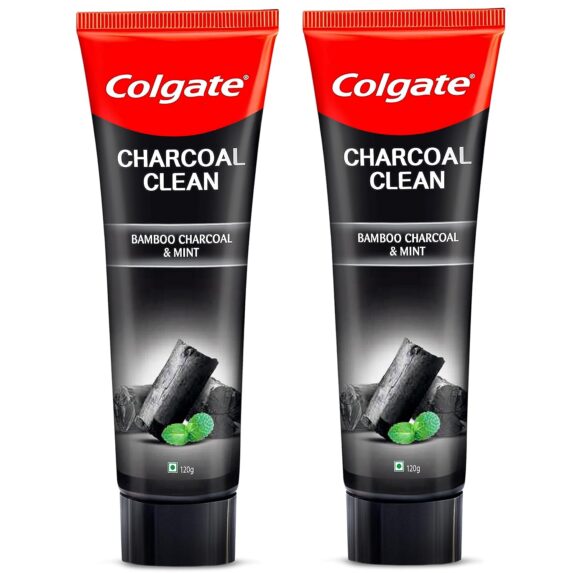 Colgate Charcoal Clean 240g (120g x 2, Pack of 2)