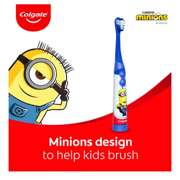 Colgate Kids Minions Battery Powered Toothbrush - Image 7