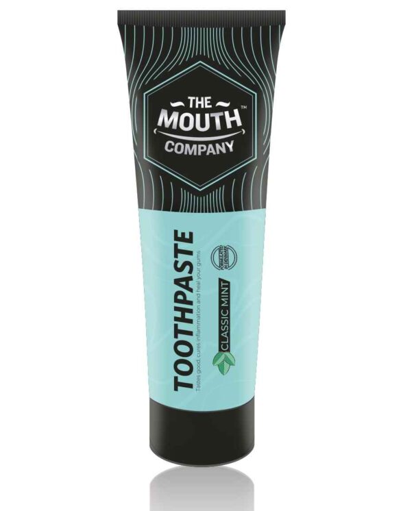 The Mouth Company Classic Refreshing Mint Toothpaste - 100g