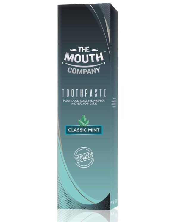 The Mouth Company Classic Refreshing Mint Toothpaste - 100g - Image 2