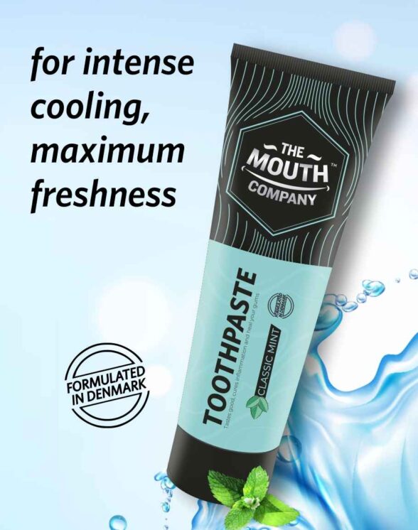 The Mouth Company Classic Refreshing Mint Toothpaste - 100g - Image 4