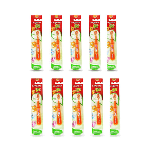 Colgate Kid's Extra Soft Toothbrush (0-2 Years) - 10 Pc