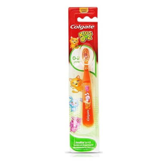 Colgate Kid's Extra Soft Toothbrush (0-2 Years) - 10 Pc - Image 2