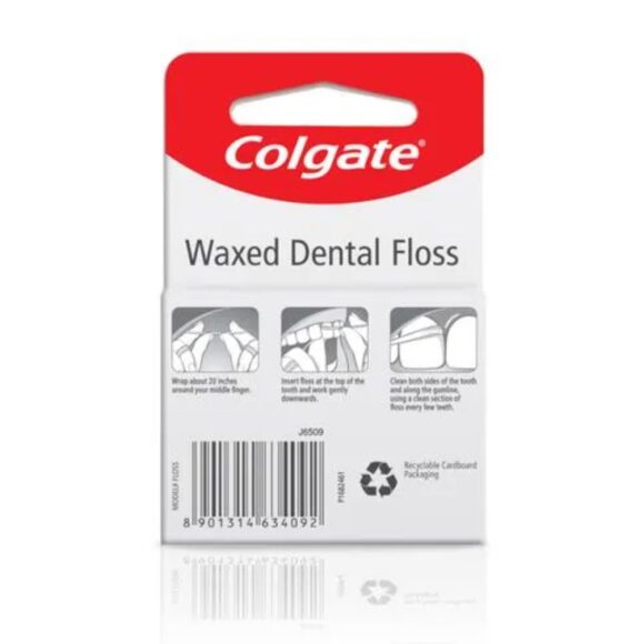 Colgate Waxed Dental Floss - 50 metre - Image 2