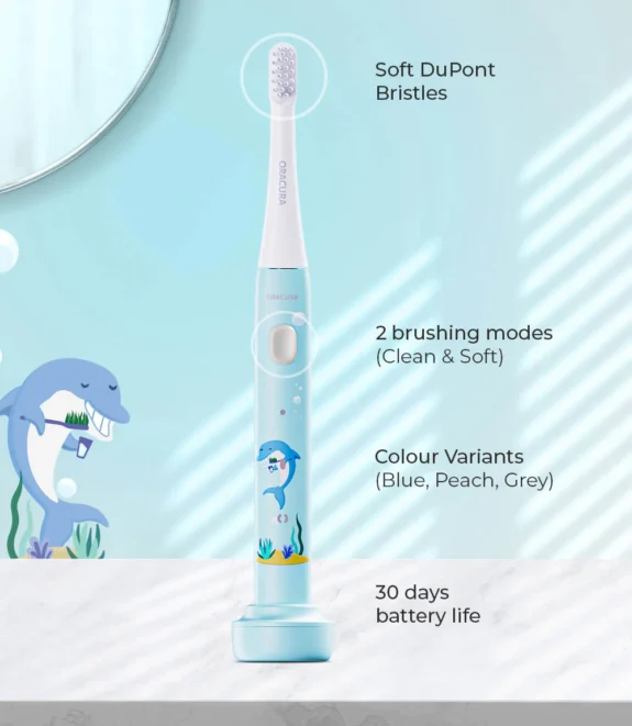 KSB200 Sonic Kids Rechargeable Electric Toothbrush - Image 5