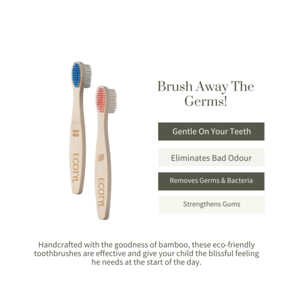 Ecotyl Kids Toothbrush (Set Of 2) - Image 3