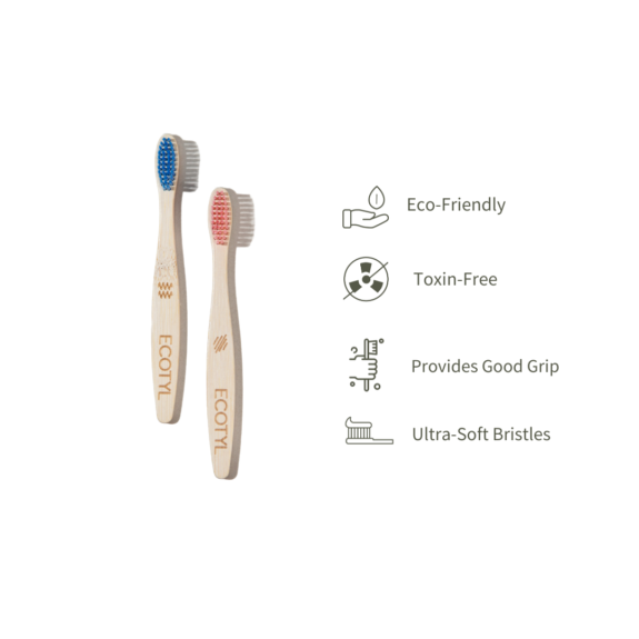 Ecotyl Kids Toothbrush (Set Of 2) - Image 4