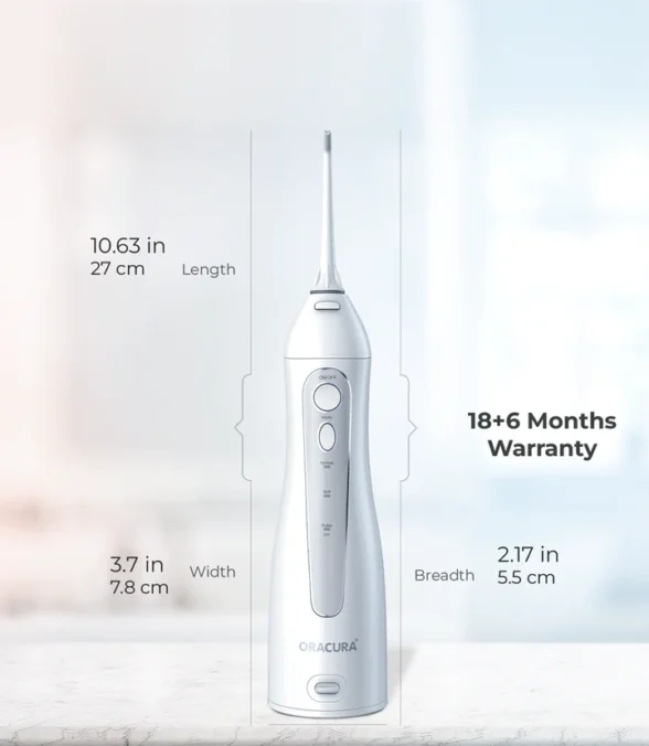 Oracura- Water Flosser- OC150 Dental PRO Smart Water Flosser - Image 10