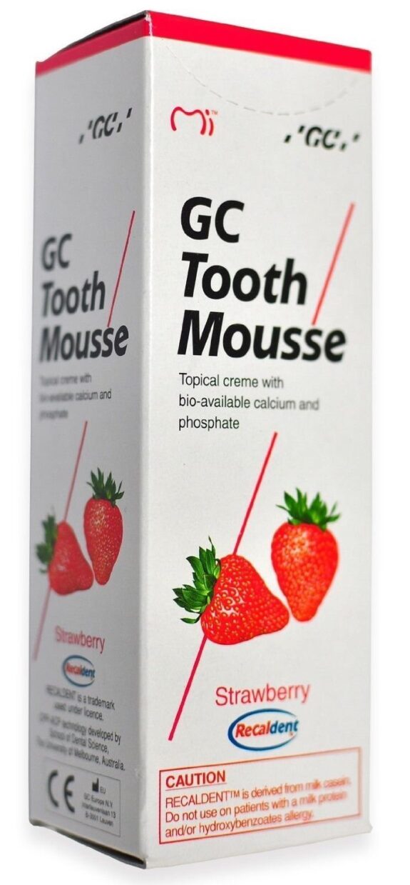 GC Tooth Mousse for Cavity Protection (Strawberry - 40g/35ml) - Image 3