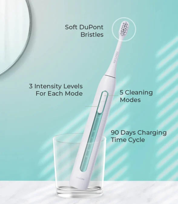 Oracura- SB300 Sonic Smart Electric Rechargeable Toothbrush - Image 8