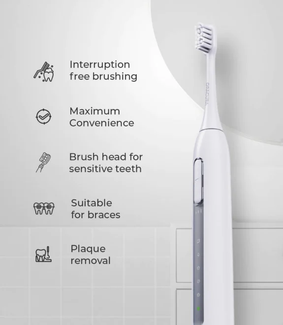 Oracura- SB300 Sonic Smart Electric Rechargeable Toothbrush - Image 9