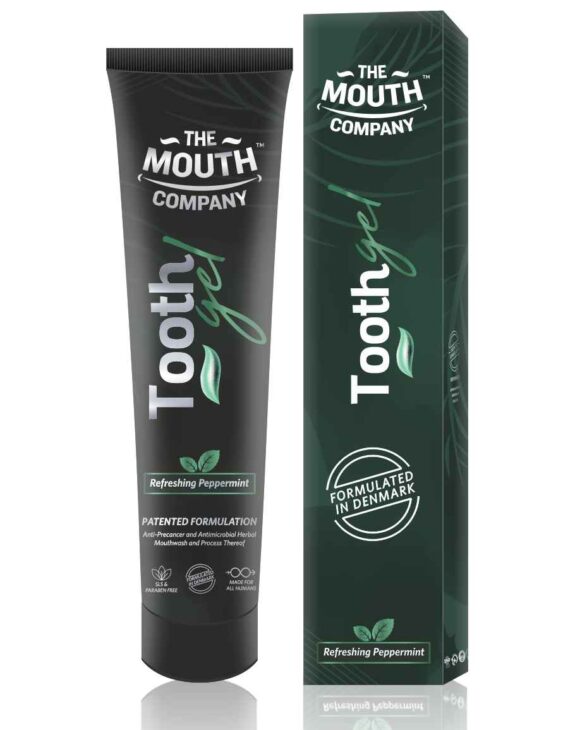 The Mouth Company Refreshing Peppermint Toothgel for Enamel Protection 20g - Image 3