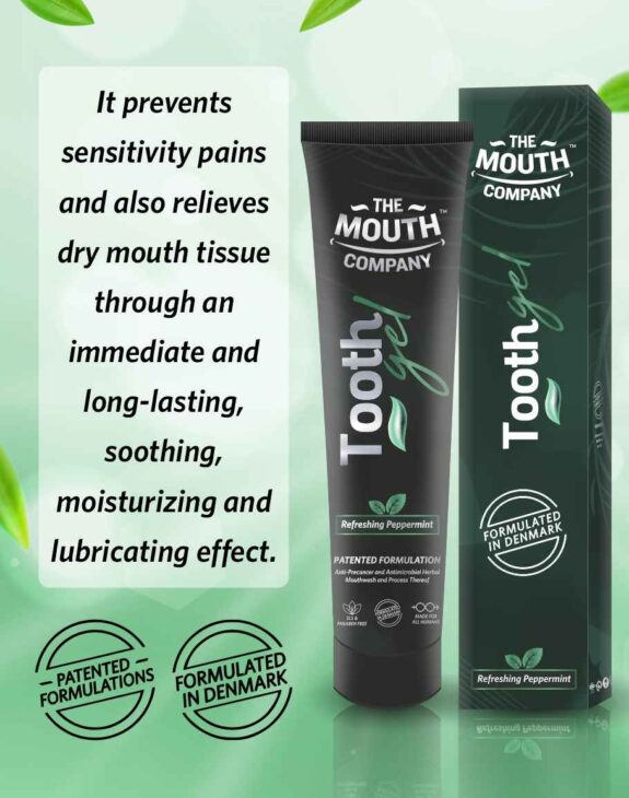 The Mouth Company Refreshing Peppermint Toothgel for Enamel Protection 20g - Image 6