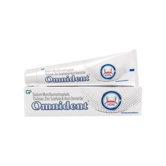 Omnident - Tube of 70 gms Dental Gel (pack of 2)