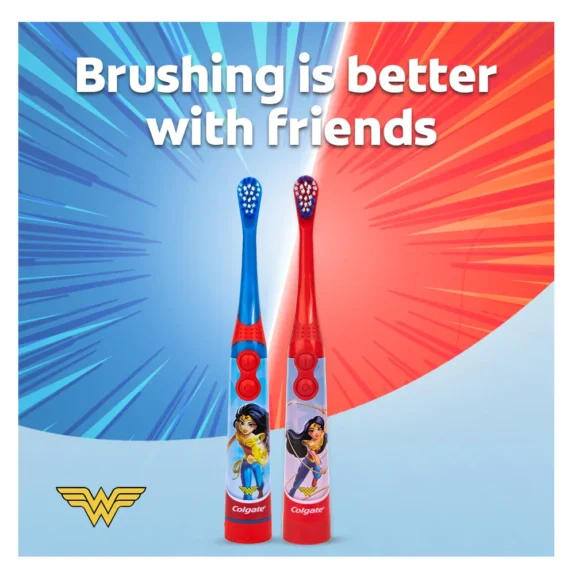 Colgate Kids Wonder woman Battery Powered Toothbrush - Image 2