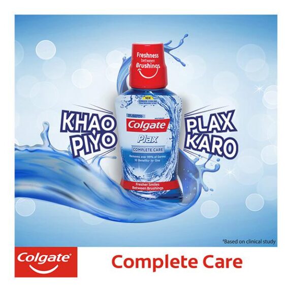 Colgate Plax Complete Care Mouthwash - 250 ml (Pack Of 2) - Image 4