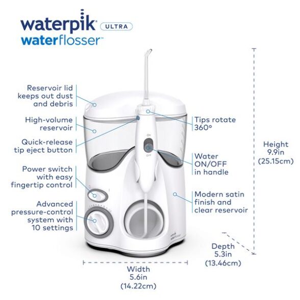 WaterPik Ultra Dental Water Jet (7 Tips) (WP 100) - Image 5