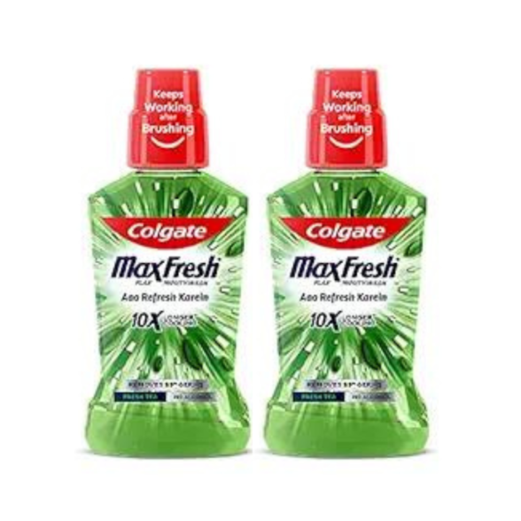 Colgate Plax Mouthwash - 250 ml (pack of 2)