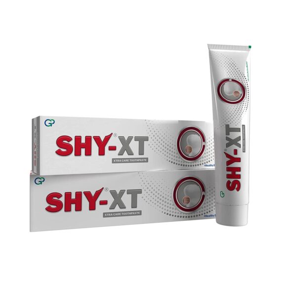 SHY-XT - Xtra Care Toothpaste with Xylitol | Advanced Nano technology toothpaste with Unique benefits | Vegan Friendly | Pack of 2