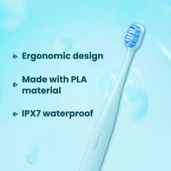 Dr. Dento Neo Series Sonic Electric Toothbrush - Ocean Blue - Image 2