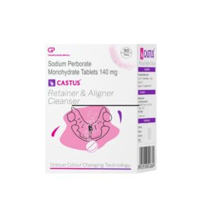 Castus Retainer & Aligners Cleanser Tablets | 90 Tablets